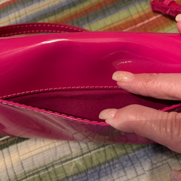EUC TORY BURCH BARBIE PINK fuchsia/pinkCROSSBODY/CLUTCH - Picture 6 of 10